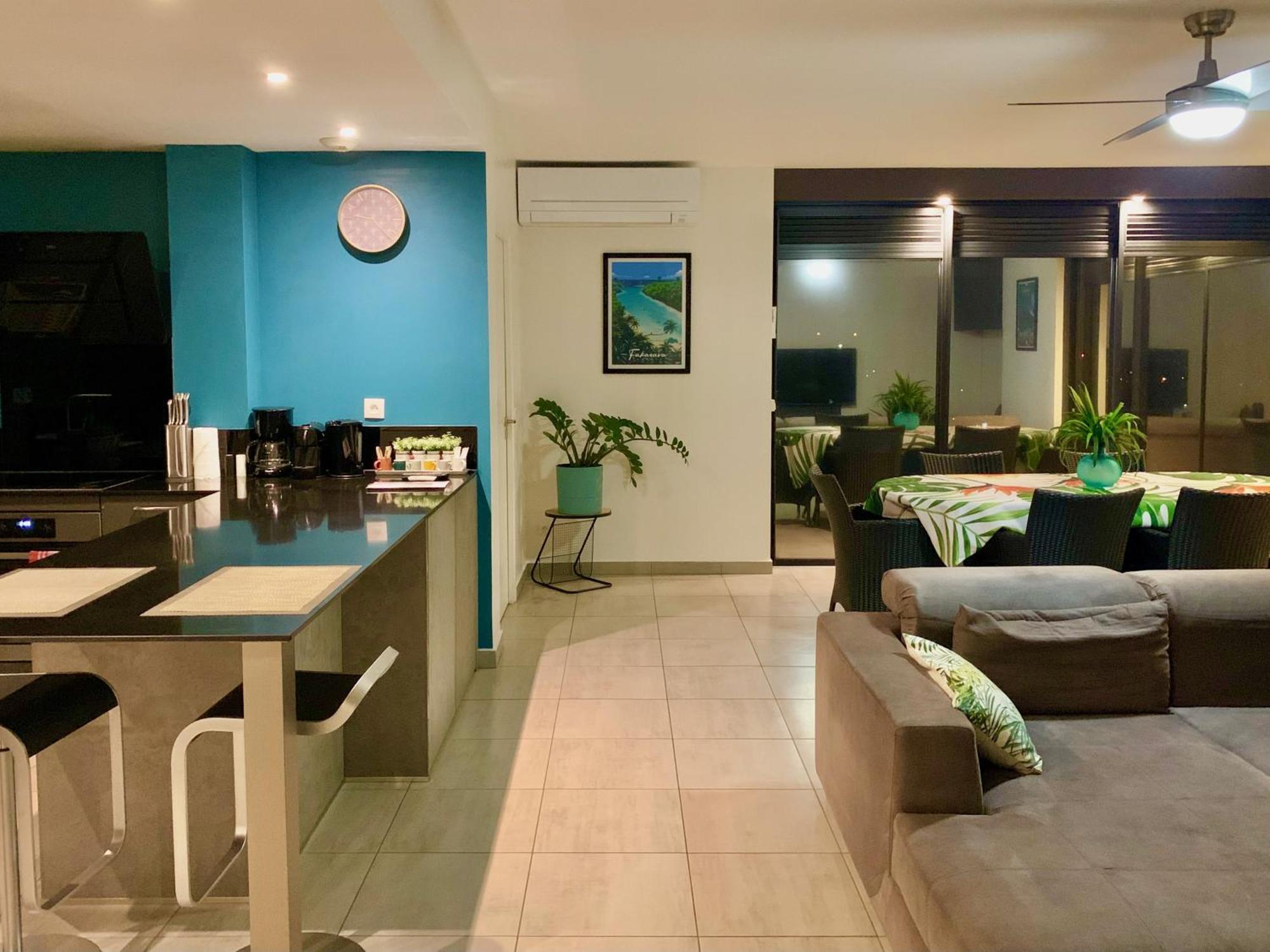 Kaili Ocean View Luxury 2Br Ac Throughout Fiber Wifi & Pool Apartment Papeete  Ngoại thất bức ảnh