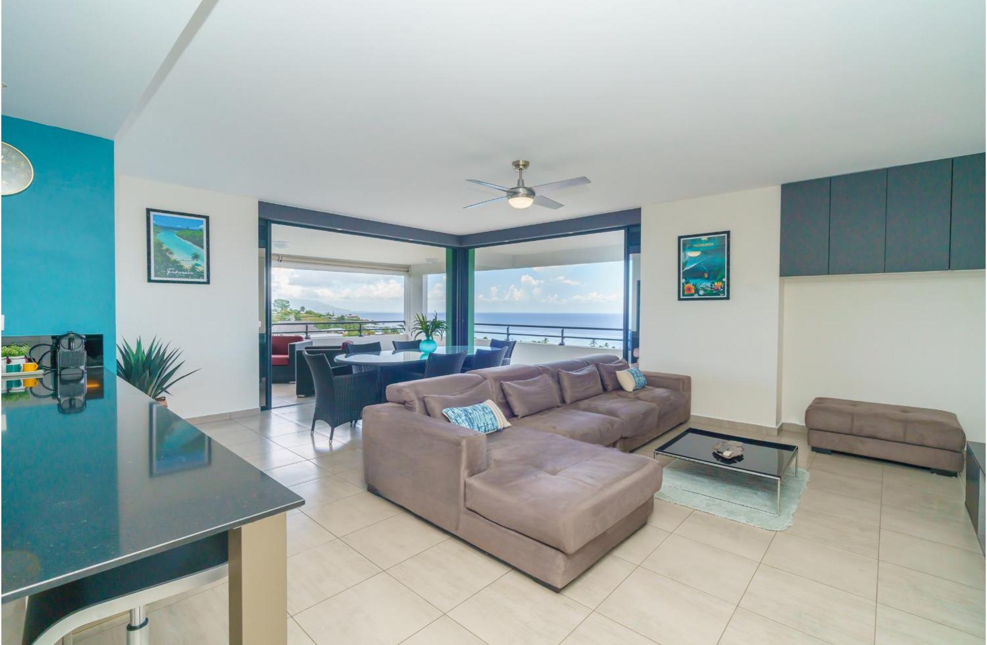Kaili Ocean View Luxury 2Br Ac Throughout Fiber Wifi & Pool Apartment Papeete  Ngoại thất bức ảnh